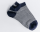 Unisex Sneakersocken indigo-natur