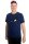 Männershirt Kenia Fair Trade Elster medieval blue