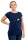 Frauen Raglan Shirt Kenia Elster medieval blue