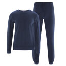 Frottee-Schlafanzug Björn navy