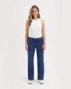 Lena Loose Straight Jeans true blue