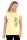 Frauenshirt Kenia Fair Trade Raglan Spitzwegerich gelb