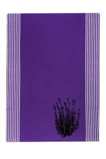 Bio&Fair-Trade Geschirrtuch Lavendel lila