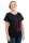 Frauen T-Shirt Kenia Wilde Karde schwarz