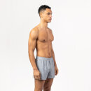 2er Pack Flannel-Boxershorts Boris zinfandel-grey