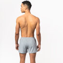 2er Pack Flannel-Boxershorts Boris zinfandel-grey