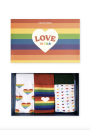 3-Pack Socken "Love Wins" Geschenkset 36/40