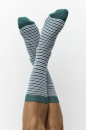 Socken tannennadel-jeans melange-natur