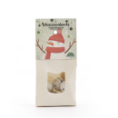 Schneemannbäuche – 8 weiße Blumenmurmeln