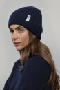 Unisex Strickmütze Marcello recyceltes Kaschmir blue...