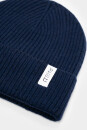 Unisex Strickmütze Marcello recyceltes Kaschmir blue mora