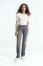 Emiko Straight Jeans sophia light grey