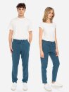 Unisex Freizeithose BANIPAL mit Leinen blau