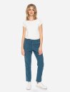 Unisex Freizeithose BANIPAL mit Leinen blau