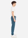 Unisex Freizeithose BANIPAL mit Leinen blau M/Short