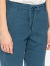 Unisex Freizeithose BANIPAL mit Leinen blau M/Short