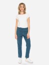Unisex Freizeithose BANIPAL mit Leinen blau M/Short