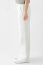 DEW flared soft denim white denim