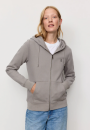 Sweatjacke DAHLIA greige
