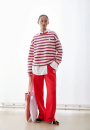 Sweatshirt Iconic A Frankaa Bold undyed-mars red-dynamo blue