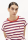 T-Shirt Idaara Stripe light oatmilk-mars red-dynamo blue
