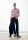 T-Shirt Idaara Stripe light oatmilk-mars red-dynamo blue