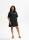Oversized T-Shirtkleid BAASU schwarz