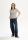 Geripptes T-Shirt JASLEEN dusty green gestreift