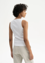 Ripp Tanktop DRISNA weiß