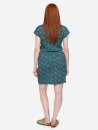 Gemustertes Kleid Milou aus Ecovero™ blau-teal
