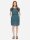 Gemustertes Kleid Milou aus Ecovero™ blau-teal