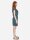 Gemustertes Kleid Milou aus Ecovero™ blau-teal