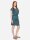 Gemustertes Kleid Milou aus Ecovero™ blau-teal