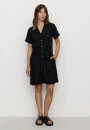 Kleid YUCCA aus Leinen-Viskose-Mix black