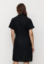 Kleid YUCCA aus Leinen-Viskose-Mix black