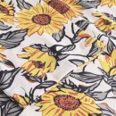 T-Shirt Vadstena Sunflower AOP off-white