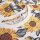 T-Shirt Vadstena Sunflower AOP off-white