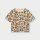 T-Shirt Vadstena Sunflower AOP off-white