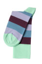 Unisex Strümpfe kiwi-magenta-taubenblau-lavendel
