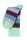 Unisex Strümpfe kiwi-magenta-taubenblau-lavendel