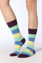 Unisex Strümpfe magenta-kiwi-auqamarin-lime