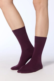 Unisex Strümpfe magenta