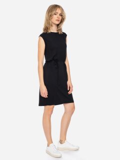 Viskose-Kleid Goretti schwarz