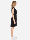 Viskose-Kleid Goretti schwarz