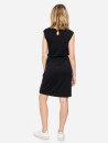 Viskose-Kleid Goretti schwarz