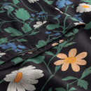 Viskose-Kleid Kallvik Strawberry Field schwarz