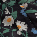 Viskose-Kleid Kallvik Strawberry Field schwarz