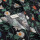 Viskose-Kleid Kallvik Strawberry Field schwarz