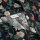 Viskose-Kleid Kallvik Strawberry Field schwarz