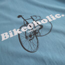 T-Shirt Stockholm Bikeoholic niagara blue